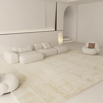 Tapis de chambre à coucher, tapis d'extérieur simple de couleur unie, tapis géométrique antidérapant pour salon, cuisine, salle à manger, salle de bain