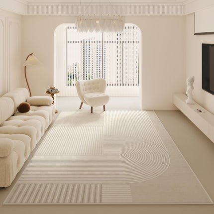 Geometric Pattern Area Rug,Modern Rugs And Carpet Indoor Stripe Non Slip Carpets Solid Colors Rug Living Room Bedroom Kitchen