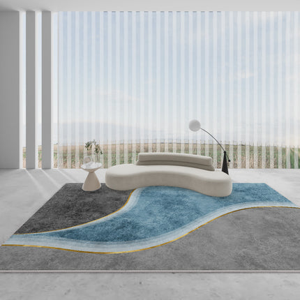 Rugs Large Area Rug Bedroom Rug Rugs Outdoor Simple Geometric Carpets Non Slip Abstract Carpet for Living Room Kitchen Rug Dining Room