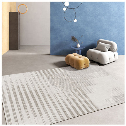 Moroccan Indoor Rugs Geometric Lattice Line Modern Area Rug Wabi-sabi Style Sub Rug Easy-Cleaning Bedroom Kitchen Living Room