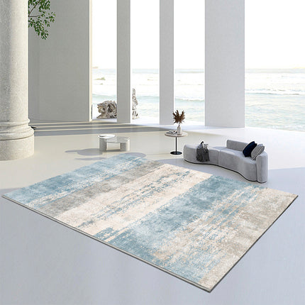 Moroccan Indoor Rugs Geometric Lattice Line Modern Area Rug Wabi-sabi Style Sub Rug Easy-Cleaning Bedroom Kitchen Living Room