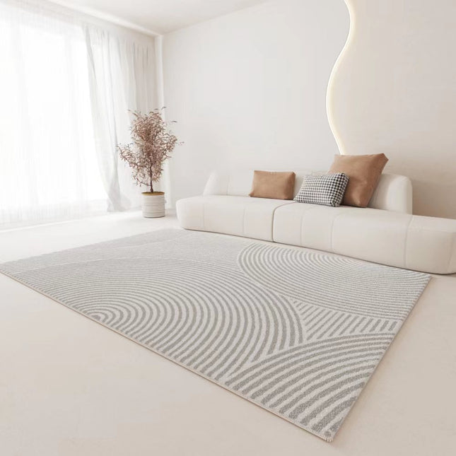 Marokkanische Teppiche für den Innenbereich, geometrische Gitterlinie, moderner Teppich im Wabi-Sabi-Stil, leicht zu reinigendes Wohnzimmer