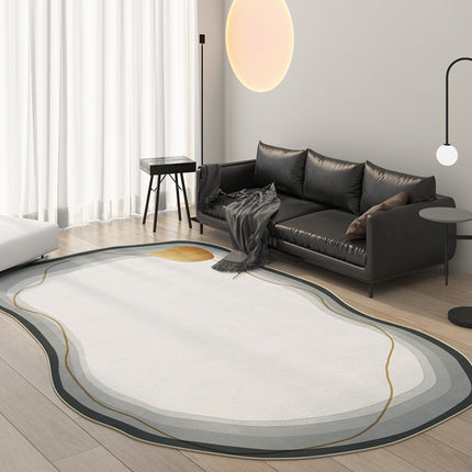 Area Rugs Modern Living Room Rug Washable Abstract Minimalist  Throw carpet Non-Slip Aesthetic Retro Carpets Bedroom Office Decor