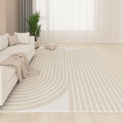 Area Rug  Modern Home Living Room Rugs Stripe Indoor Decor Carpets Easy to Clean Washable Soft Comfortable Rugs And Carpet for Bedroom