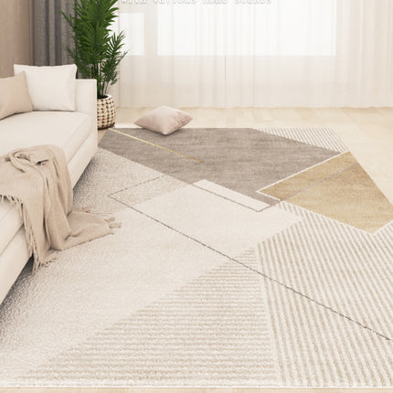 Area Rug  Modern Home Living Room Rugs Stripe Indoor Decor Carpets Easy to Clean Washable Soft Rugs And Carpet for Bedroom