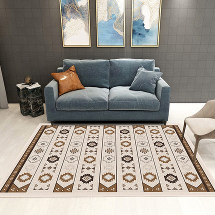 Indoor Large Area Rug Scandinavian Marble Style carpets Perfect for Living Dining Room Bedroom Office Kitchen , Modern Geometric rug carpet