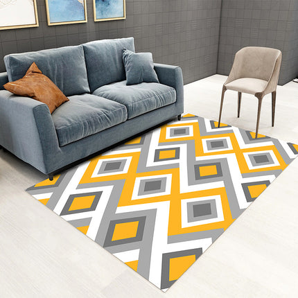 Indoor Large Area Rug Scandinavian Marble Style carpets Perfect for Living Dining Room Bedroom Office Modern Geometric rug carpet