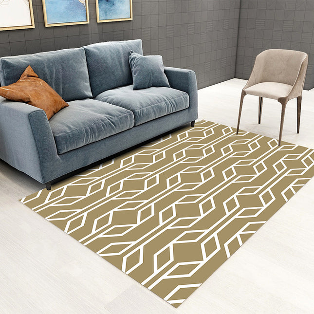 Indoor Large Area Rug Scandinavian Marble Style carpets Perfect for Living Dining Room Bedroom Office Modern Geometric rug carpet