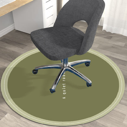 Office Chair Mat for Carpet and Hardwood Floor Gaming Chair Mat Round Rug Rolling Chair Rug Anti Slip for Home Office Gaming Room