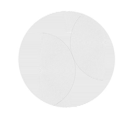 Runder Teppich, marokkanischer Teppich, dünner Teppich, moderner Teppich mit geometrischen Linien, weicher Kreisteppich, Innenteppich, Küche, Wohnzimmer, Schlafzimmer