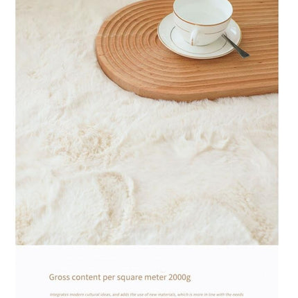 Round Rug Fluffy Soft Area Rugs for Kids Room Plush Shaggy Carpet Cute Nursery Rug for Living Room Bedroom Baby Room Home Decor Round Rugs