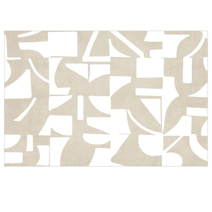 Art Line Rug Washable Area Rug Indoor Carpet for Living Room Bedroom Dining Room Abstract Geometric Carpets Large Floor Rugs