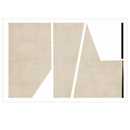 Art Line Rug Washable Area Rug Indoor Carpet for Living Room Bedroom Dining Room Abstract Geometric Carpets Large Floor Rugs