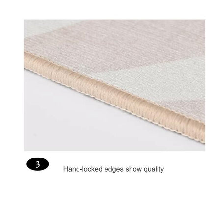 Tapis abstrait moderne de décoration artistique minimaliste, pour salon, chambre à coucher, grand tapis de salle à manger, tapis d'intérieur