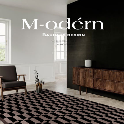 Washable Living Room Bedroom Area Rug,Rugs for Dining Room Checkerboard Home Office Shag Rug Carpet Rugs Large
