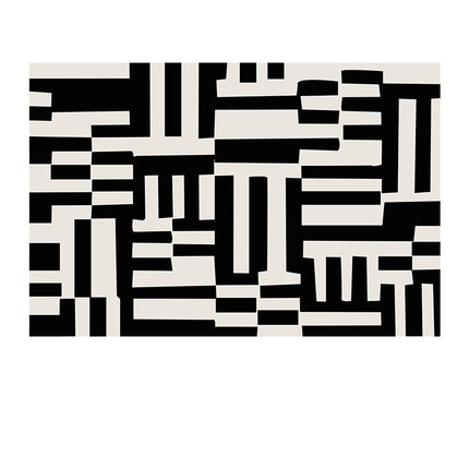 Large Floor Rugs Simple Style Home Carpet Geometric Carpets,for Living Room Bedroom Hallway Dining Room Non-Slip Backing Decorative Floor Rug