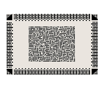 Large Floor Rugs Simple Style Home Carpet Geometric Carpets,for Living Room Bedroom Hallway Dining Room Non-Slip Backing Decorative Floor Rug