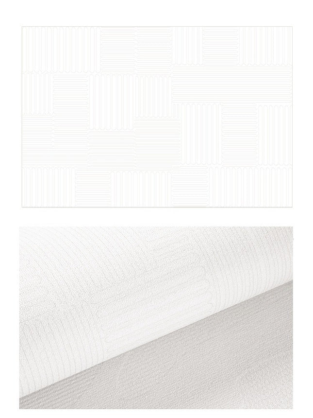 Teppiche, minimalistische Linie, große, moderne Teppiche, weicher Küchenteppich, geometrischer cremefarbener Teppich für Schlafzimmer, Esszimmer, Wohnzimmer