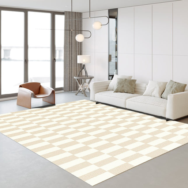 Geometrische Teppiche, großer Teppich für Wohnzimmer, Schlafzimmer, marokkanischer, niedriger Flor, bedruckter Teppich für den Innenbereich, für Esstisch, Heimbüro