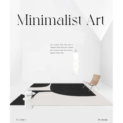 Art Area Rugs for Living Room Machine Washable Rug Lines Abstract for Indoor Carpets, Geometric Carpet for Bedroom Dining Room