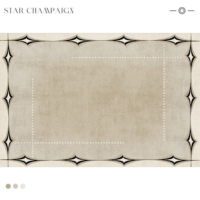 Carpets for Living Room Washable Area Rug for Bedroom Beige Large Floor Rugs Non Slip Braided Woven Rug Area Rugs for Dining Room