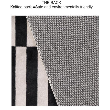 Modern Art Low Pile Area Rug Living Room Bedroom Easy Clean Carpet Non-Slip Comfortable Thin Carpets Abstract Rugs