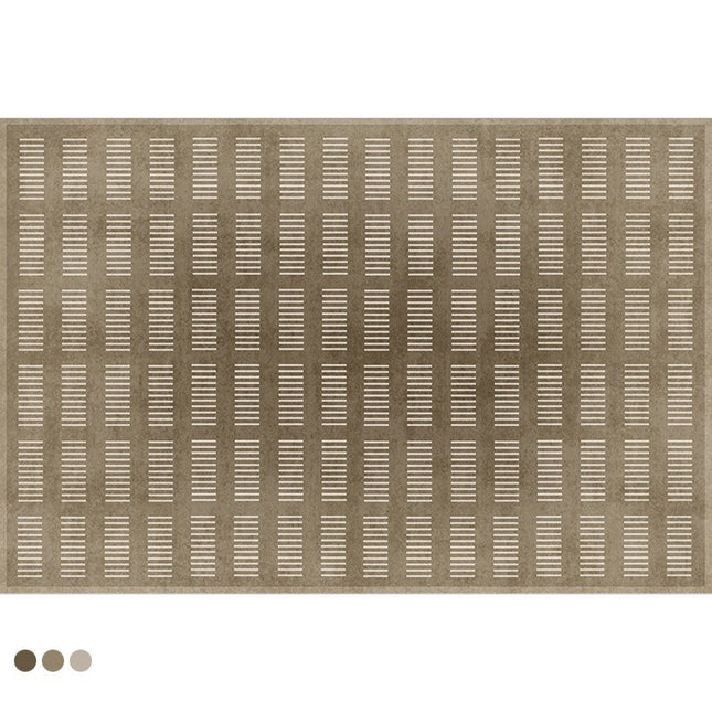 Vintage-Teppich, große Teppiche, geometrische Gitterteppiche für Wohnzimmer, Schlafzimmer, rutschfest, maschinenwaschbar, Heimdekoration