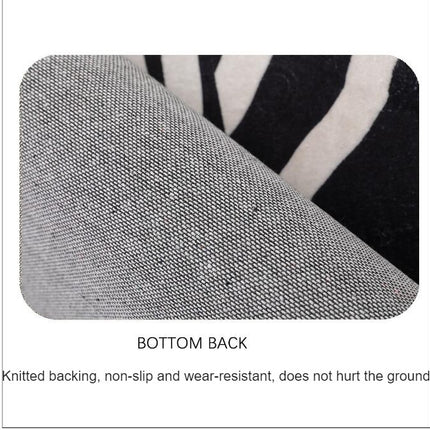 Luxury Rugs Modern Geometric Easy Carpets Washable Rug for Bedroom Area Rug, Contemporary Throw Mat Non Slip Carpet for Living Room