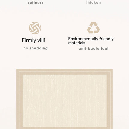Bedroom Rug Beige Decor Carpet Super Soft Carpets Geometric Modern Area Rugs for Living Room Bedside Carpet Runner