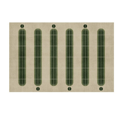 Teppich mit abstraktem Muster, Retro-geometrisches Schachbrettmuster, Schlafzimmerteppiche, große, rutschfeste Heimdekor-Teppiche für das Wohnzimmer