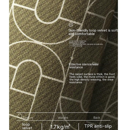 Tapis lavables pour le salon, grands tapis pour la chambre à coucher, tapis d'intérieur doux, contemporain, antidérapant, à poils courts, pour la maison, le bureau, la salle à manger