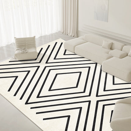 Beige Rug Bohemian Washable Area Rugs for Moroccan Throw Carpets Indoor Carpet for Kitchen Bedroom Living Room Rugs