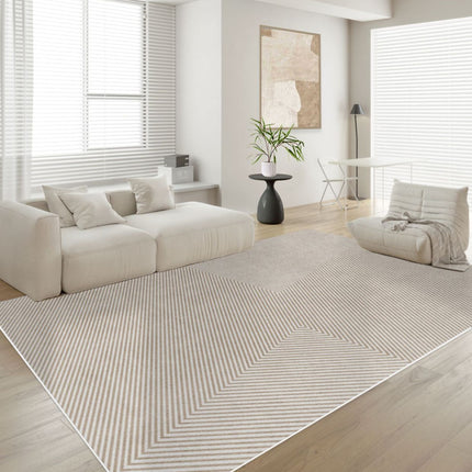Large Area Rugs Washable Rug for Living Room Minimalist Lines Abstract Carpets for Bedroom Modern Carpet for Dining Room