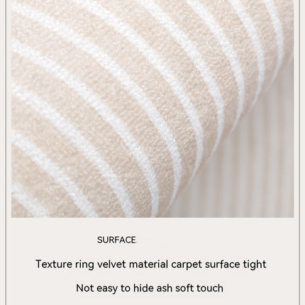 Grands tapis de sol géométriques modernes, lavables en crème, pour chambre à coucher, salon contemporain, antidérapants, pour salle à manger
