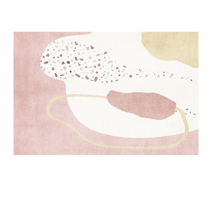 Modern Abstract Soft Area Rug-Large Washable Rugs for Bedroom Contemporary Soft Rugs for Living Room Indoor Carpet for Dining Room