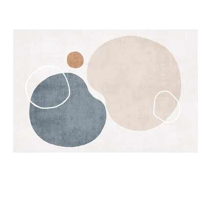 Tapis artistique moderne et Simple, grand tapis de sol pour salon, chambre à coucher, décoration