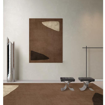Modern Art Area Rugs Living Room Bedroom Non-Slip Comfortable Thin Carpets Abstract Carpet