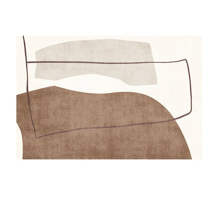 Tapis abstrait moderne, décor artistique minimaliste, pour salon, chambre à coucher, grand tapis d'intérieur