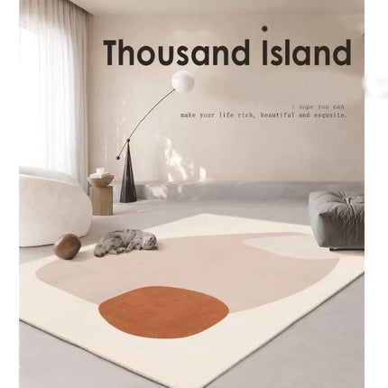 Tapis abstrait moderne, décor artistique minimaliste, pour salon, chambre à coucher, grand tapis d'intérieur