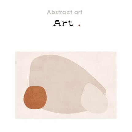 Tapis abstrait moderne, décor artistique minimaliste, pour salon, chambre à coucher, grand tapis d'intérieur