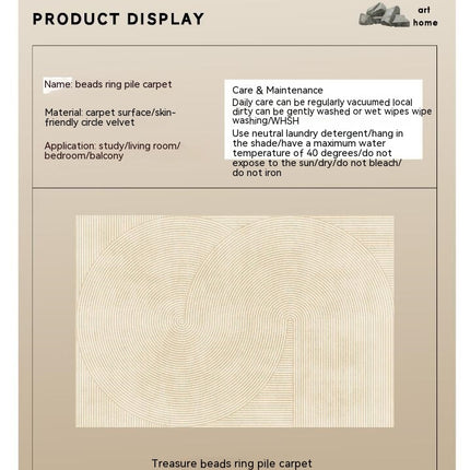 Grands tapis pour salon, lignes minimalistes, abstraits, modernes, pour salle à manger