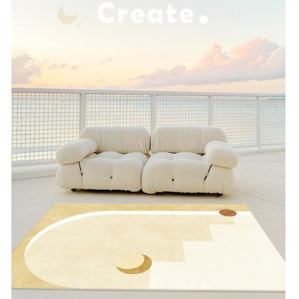 Minimalistische Heimdekoration, moderner Teppich, abstrakte Teppiche für Wohnzimmer, Schlafzimmer, große Innenmatten