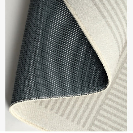 Beiger Dekor-Teppich, superweiche Teppiche, geometrische moderne Teppiche für Wohnzimmerteppich und Teppich