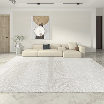 Beiger Dekor-Teppich, superweiche Teppiche, geometrische moderne Teppiche für Wohnzimmerteppich und Teppich