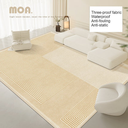 Minimalist Lines Geometric Carpet Large Floor Rugs Indoor Area Rug for Living Room Bedroom