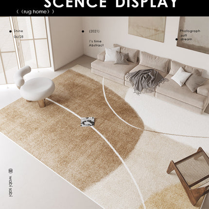 Living Room Rugs Art Decor Modern Abstract Area Rugs for Bedroom Carpet Large Indoor Rug
