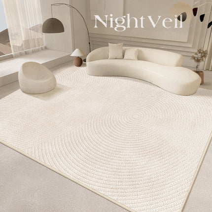 Tapis géométrique lignes minimalistes, grand tapis de sol d'intérieur pour salon