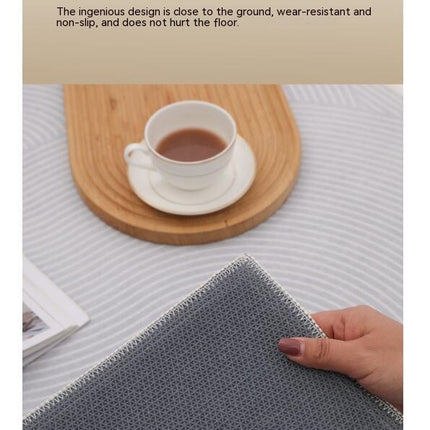 Tapis géométrique lignes minimalistes, grand tapis de sol d'intérieur pour salon