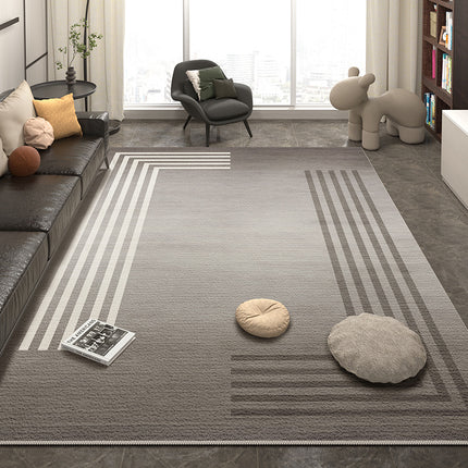 Indoor Area Rugs for Living Room Minimalist Lines Abstract Carpets Modern Geometric Carpet