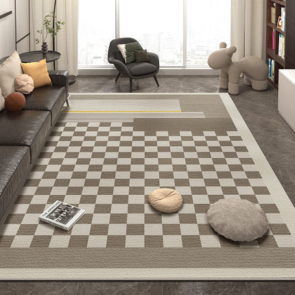 Indoor Area Rugs for Living Room Minimalist Lines Abstract Carpets Modern Geometric Carpet